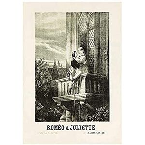 Wee Blue Coo AD THEATRE STAGE PLAY SHAKESPEARE ROMEO JULIET FRANCE FRAMED ART PRINT B12X6893 Wee Blue Coo AD THEATRE STAGE PLAY SHAKESPEARE ROMEO JULIET FRANCE FRAMED ART PRINT B12X6893