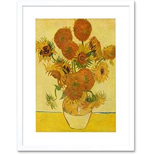 Wee Blue Coo Painting Van Gogh Still Life Sunflowers Framed Wall Art Print Wee Blue Coo Painting Van Gogh Still Life Sunflowers Framed Wall Art Print