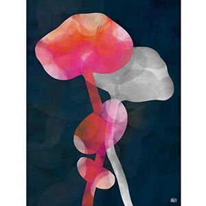 Artery8 Abstract Flower Outline Shapes Colourful Painting Premium Wall Art Canvas Print 18X24 Inch Artery8 Abstract Flower Outline Shapes Colourful Painting Premium Wall Art Canvas Print 18X24 Inch