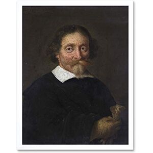 Artery8 Meynderts Doncker Portrait Of Man Painting Art Print Framed Poster Wall Decor 12x16 inch Artery8 Meynderts Doncker Portrait Of Man Painting Art Print Framed Poster Wall Decor 12x16 inch