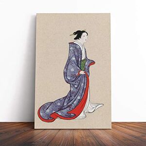 Big Box Art Wall Woman Japanese Oriental Art (2) Canvas Print Gallery Wrapped 30mm Frame Wall Art 30x20 inches Ready to Hang Asian People Picture Living Room Bedroom Lounge Office Big Box Art Wall Woman Japanese Oriental Art (2) Canvas Print Gallery Wrapped 30mm Frame Wall Art 30x20 inches Ready to Hang Asian People Picture Living Room Bedroom Lounge Office