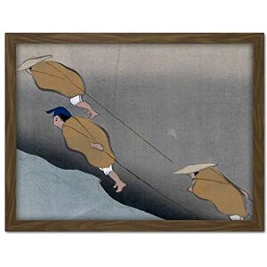 Artery8 Kamisaka Sekka Pulling A Boat Japanese Painting Artwork Framed Wall Art Print 18X24 Inch Artery8 Kamisaka Sekka Pulling A Boat Japanese Painting Artwork Framed Wall Art Print 18X24 Inch