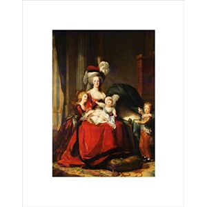 Wee Blue Coo PORTRAIT GROUP VIGEE-LEBRUN QUEEN MARIE-ANTOINETTE CHILD FRAMED PRINT B12X3843 Wee Blue Coo PORTRAIT GROUP VIGEE-LEBRUN QUEEN MARIE-ANTOINETTE CHILD FRAMED PRINT B12X3843
