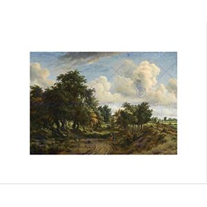 Wee Blue Coo Meindert Hobbema Dutch Wooded Landscape Picture Wall Art Print Wee Blue Coo Meindert Hobbema Dutch Wooded Landscape Picture Wall Art Print