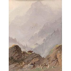 Artery8 Tavenraat Mountain Landscape Tirol Chamois Unframed Wall Art Print Poster Home Decor Premium Artery8 Tavenraat Mountain Landscape Tirol Chamois Unframed Wall Art Print Poster Home Decor Premium