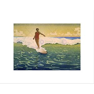 Wee Blue Coo TRAVEL TOURISM SPORT SURF HAWAII WAVE SEA USA NEW FRAMED ART PRINT B12X11379 Wee Blue Coo TRAVEL TOURISM SPORT SURF HAWAII WAVE SEA USA NEW FRAMED ART PRINT B12X11379
