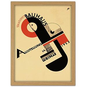 Wee Blue Coo Exhibition Bauhaus Weimar Germany Artwork Framed Wall Art Print 18X24 Inch Wee Blue Coo Exhibition Bauhaus Weimar Germany Artwork Framed Wall Art Print 18X24 Inch