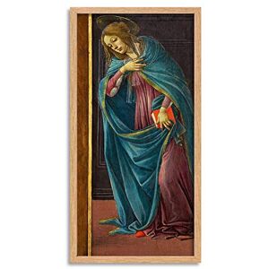 Fine Art Prints Botticelli Sandro Di Mariano Filipepi Annunciation Right Painting Long Framed Art Print Wall Poster 25x12 inch Fine Art Prints Botticelli Sandro Di Mariano Filipepi Annunciation Right Painting Long Framed Art Print Wall Poster 25x12 inch