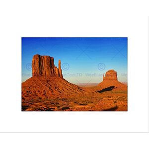 Wee Blue Coo Monument Valley Utah Arizona USA Art Picture Wall Art Print Wee Blue Coo Monument Valley Utah Arizona USA Art Picture Wall Art Print