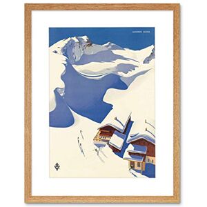 The Art Stop TRAVEL WINTER SPORT SNOW SKI CHALET ALPS AUSTRIA FRAMED PRINT PICTURE F12X1551 The Art Stop TRAVEL WINTER SPORT SNOW SKI CHALET ALPS AUSTRIA FRAMED PRINT PICTURE F12X1551