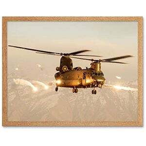 Fine Art Prints Goddard Military UK RAF Chinook Helicopter Photo Art Print Framed Poster Wall Decor 12x16 inch Fine Art Prints Goddard Military UK RAF Chinook Helicopter Photo Art Print Framed Poster Wall Decor 12x16 inch