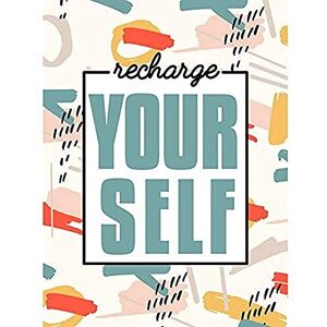 Wee Blue Coo Funky Affirmation Recharge Yourself Unframed Art Print Poster Wall Decor 12x16 inch Wee Blue Coo Funky Affirmation Recharge Yourself Unframed Art Print Poster Wall Decor 12x16 inch