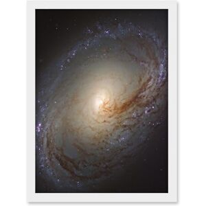 Artery8 Hubble Space Telescope Image NGC 3368 Orange Blue Galaxy Also Known As Messier 96 Starbirth Occurring Along Dark Dust Gas Filaments Spiral Arms Artwork Framed A3 Wall Art Print Artery8 Hubble Space Telescope Image NGC 3368 Orange Blue Galaxy Also Known As Messier 96 Starbirth Occurring Along Dark Dust Gas Filaments Spiral Arms Artwork Framed A3 Wall Art Print