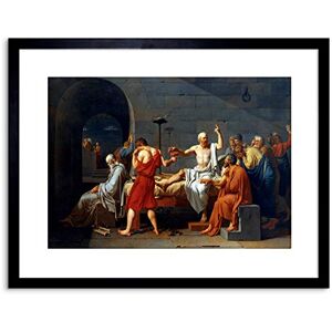 Wee Blue Coo Painting Historic Study Greece David Death Socrates Framed Art Print Wee Blue Coo Painting Historic Study Greece David Death Socrates Framed Art Print