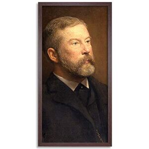 Artery8 Baer Portrait Of Alfred Corning Clark Painting Framed Wall Art Print Long 25X12 Inch Artery8 Baer Portrait Of Alfred Corning Clark Painting Framed Wall Art Print Long 25X12 Inch
