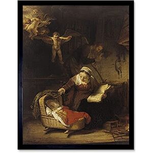 Fine Art Prints Harmensz Van Rijn Rembrandt The Holy Family With Angels Unframed Wall Art Print Poster Home Decor Premium Fine Art Prints Harmensz Van Rijn Rembrandt The Holy Family With Angels Unframed Wall Art Print Poster Home Decor Premium
