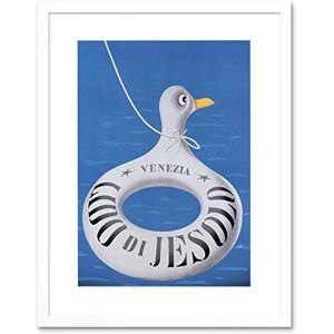 Wee Blue Coo Travel Tourism Venice Beach Lido Di Jesolo Italy Framed Wall Art Print Wee Blue Coo Travel Tourism Venice Beach Lido Di Jesolo Italy Framed Wall Art Print
