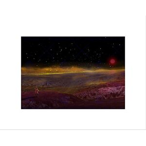 Wee Blue Coo PAINTING ILLUSTRATION SPACE PLANET STAR ASTRONAUT FRAMED ART PRINT B12X12952 Wee Blue Coo PAINTING ILLUSTRATION SPACE PLANET STAR ASTRONAUT FRAMED ART PRINT B12X12952