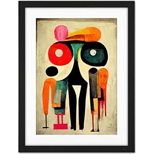 Doppelganger33 LTD Abstract Colourful Pop Art People Artwork Framed Wall Art Print 18X24 Inch Doppelganger33 LTD Abstract Colourful Pop Art People Artwork Framed Wall Art Print 18X24 Inch