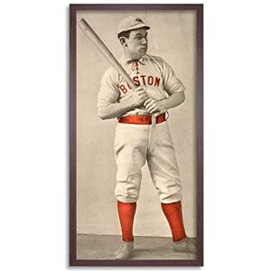 Wee Blue Coo Hugh Duffy Boston Baseball Long Panel Framed Wall Art Print Wee Blue Coo Hugh Duffy Boston Baseball Long Panel Framed Wall Art Print