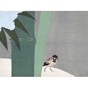 Artery8 Kamisaka Sekka Bamboo Snow Bird Japanese Painting Unframed Wall Art Print Poster Home Decor Premium Artery8 Kamisaka Sekka Bamboo Snow Bird Japanese Painting Unframed Wall Art Print Poster Home Decor Premium