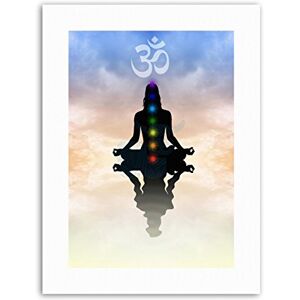 Wee Blue Coo Buddhist Lotus Chakras Peace Symbol Painting Illustration Canvas Art Print Wee Blue Coo Buddhist Lotus Chakras Peace Symbol Painting Illustration Canvas Art Print