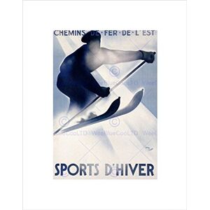 Wee Blue Coo TRAVEL WINTER SPORT SNOW SKI TRAIN RAILWAY VOSGES FRANCE FRAMED PRINT B12X6616 Wee Blue Coo TRAVEL WINTER SPORT SNOW SKI TRAIN RAILWAY VOSGES FRANCE FRAMED PRINT B12X6616