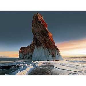 Artery8 Nature Photo Natural Rock Formation Ice Landscape Unframed Wall Art Print Poster Home Decor Premium Artery8 Nature Photo Natural Rock Formation Ice Landscape Unframed Wall Art Print Poster Home Decor Premium