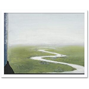 Artery8 Jan Veth River Grass Landscape Painting Art Print Framed Poster Wall Decor 12x16 inch Artery8 Jan Veth River Grass Landscape Painting Art Print Framed Poster Wall Decor 12x16 inch