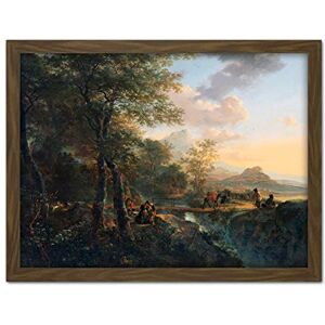 Artery8 Jan Both Italian Landscape Draughtsman Painting Artwork Framed Wall Art Print 18X24 Inch Artery8 Jan Both Italian Landscape Draughtsman Painting Artwork Framed Wall Art Print 18X24 Inch