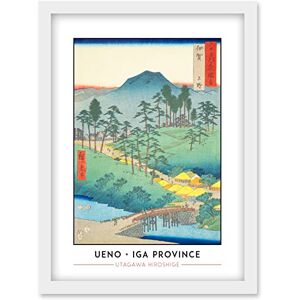 Wee Blue Coo Ueno Iga Province Utagawa Hiroshige Japanese Woodblock Classic Collection Artwork Framed Wall Art Print A4 Wee Blue Coo Ueno Iga Province Utagawa Hiroshige Japanese Woodblock Classic Collection Artwork Framed Wall Art Print A4