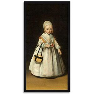 Artery8 Ter Borch Helena Van Der Schalcke Child Painting Framed Wall Art Print Long 25X12 Inch Artery8 Ter Borch Helena Van Der Schalcke Child Painting Framed Wall Art Print Long 25X12 Inch