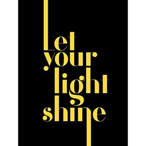 Wee Blue Coo Extended Yellow Let Your Light Shine Large Canvas Wall Art Print Wee Blue Coo Extended Yellow Let Your Light Shine Large Canvas Wall Art Print