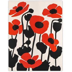 Artery8 Simple Poppy Flowers in Bloom Graphic Design Living Room Large Wall Art Poster Print Thick Paper 18X24 Inch Artery8 Simple Poppy Flowers in Bloom Graphic Design Living Room Large Wall Art Poster Print Thick Paper 18X24 Inch