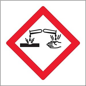 VSafety V Safety Corrosive-200x200mm-Magnetic Safety Sign VSafety V Safety Corrosive-200x200mm-Magnetic Safety Sign
