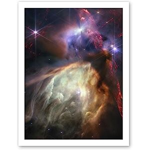 Artery8 NASA James Webb Space Telescope Rho Ophiuchi Cloud Complex Artwork Framed Wall Art Print 18X24 Inch Artery8 NASA James Webb Space Telescope Rho Ophiuchi Cloud Complex Artwork Framed Wall Art Print 18X24 Inch