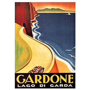 Wee Blue Coo Travel Gardone Lake Garda Italy Picture Wall Art Print Wee Blue Coo Travel Gardone Lake Garda Italy Picture Wall Art Print