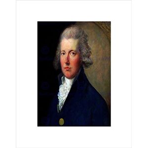 Wee Blue Coo Painting Portrait Gainsborough Prime Minister William Pitt Wall Art Print Wee Blue Coo Painting Portrait Gainsborough Prime Minister William Pitt Wall Art Print