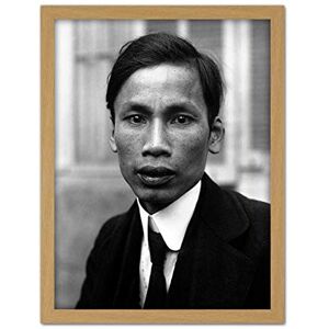 Artery8 Ho Chi Minh Vietnamese Revolutionary Portrait Photo Artwork Framed Wall Art Print 18X24 Inch Artery8 Ho Chi Minh Vietnamese Revolutionary Portrait Photo Artwork Framed Wall Art Print 18X24 Inch