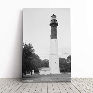 Big Box Art Architecture Lighthouse Hunting Island, SC Canvas Print Gallery Wrapped 30mm Frame Wall Art 20x14 inches Ready to Hang Coastal Seascape Picture Living Room Bedroom Lounge Office Big Box Art Architecture Lighthouse Hunting Island, SC Canvas Print Gallery Wrapped 30mm Frame Wall Art 20x14 inches Ready to Hang Coastal Seascape Picture Living Room Bedroom Lounge Office