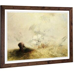 Big Box Art Framed Print of J.M.W (Joseph Mallord William Turner) The Whale Ship Design Wall Art Picture Home Decor for Living Room, Bedroom, Office, Walnut, A2 / 24.5x18 Inch / 62x45cm Big Box Art Framed Print of J.M.W (Joseph Mallord William Turner) The Whale Ship Design Wall Art Picture Home Decor for Living Room, Bedroom, Office, Walnut, A2 / 24.5x18 Inch / 62x45cm