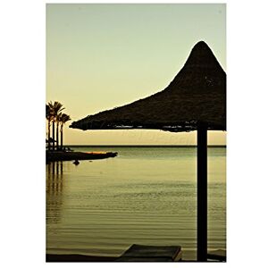 Wee Blue Coo Photo Seascape Tropical Beach Hut Palm Tree Ocean Scenic Wall Art Print Wee Blue Coo Photo Seascape Tropical Beach Hut Palm Tree Ocean Scenic Wall Art Print