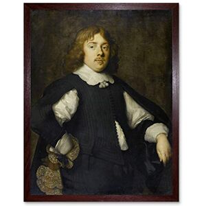 Artery8 Van Ceulen Portrait Of Joan Pietersz Reael Painting Art Print Framed Poster Wall Decor 12x16 inch Artery8 Van Ceulen Portrait Of Joan Pietersz Reael Painting Art Print Framed Poster Wall Decor 12x16 inch