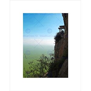 Wee Blue Coo Dragon Gate Kunming China Cliff Art Picture Wall Art Print Wee Blue Coo Dragon Gate Kunming China Cliff Art Picture Wall Art Print