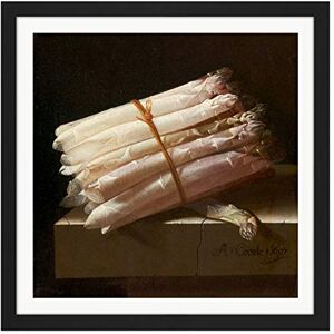 Artery8 Adriaen Coorte Still Life With Asparagus Painting Square Wooden Framed Wall Art Print Picture 16X16 Inch Artery8 Adriaen Coorte Still Life With Asparagus Painting Square Wooden Framed Wall Art Print Picture 16X16 Inch