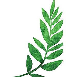 Wee Blue Coo Jungle Leaves Watercolour Right Unframed Art Print Poster Wall Decor 12X16 Inch Wee Blue Coo Jungle Leaves Watercolour Right Unframed Art Print Poster Wall Decor 12X16 Inch