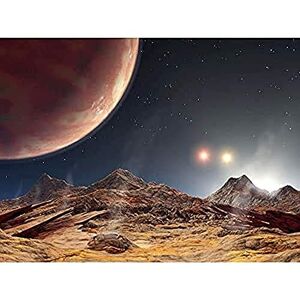 Fine Art Prints Space NASA Triple Star System HD188753 Sunset Concept Art Print Canvas Premium Wall Decor Poster Mural Fine Art Prints Space NASA Triple Star System HD188753 Sunset Concept Art Print Canvas Premium Wall Decor Poster Mural