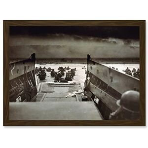 Artery8 War Military History D Day Landing Normandy Into Jaws Of Death Photo Artwork Framed Wall Art Print A4 Artery8 War Military History D Day Landing Normandy Into Jaws Of Death Photo Artwork Framed Wall Art Print A4