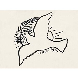 Artery8 Leo Gestel Peace Dove Branch 1918 Drawing Unframed Wall Art Print Poster Home Decor Premium Artery8 Leo Gestel Peace Dove Branch 1918 Drawing Unframed Wall Art Print Poster Home Decor Premium