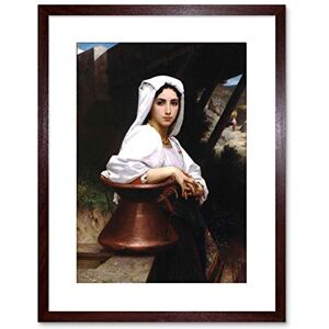 Wee Blue Coo PAINTING BOUGUEREAU ITALIAN GIRL DRAWING WATER FRAMED PICTURE ART PRINT F97X8744 Wee Blue Coo PAINTING BOUGUEREAU ITALIAN GIRL DRAWING WATER FRAMED PICTURE ART PRINT F97X8744